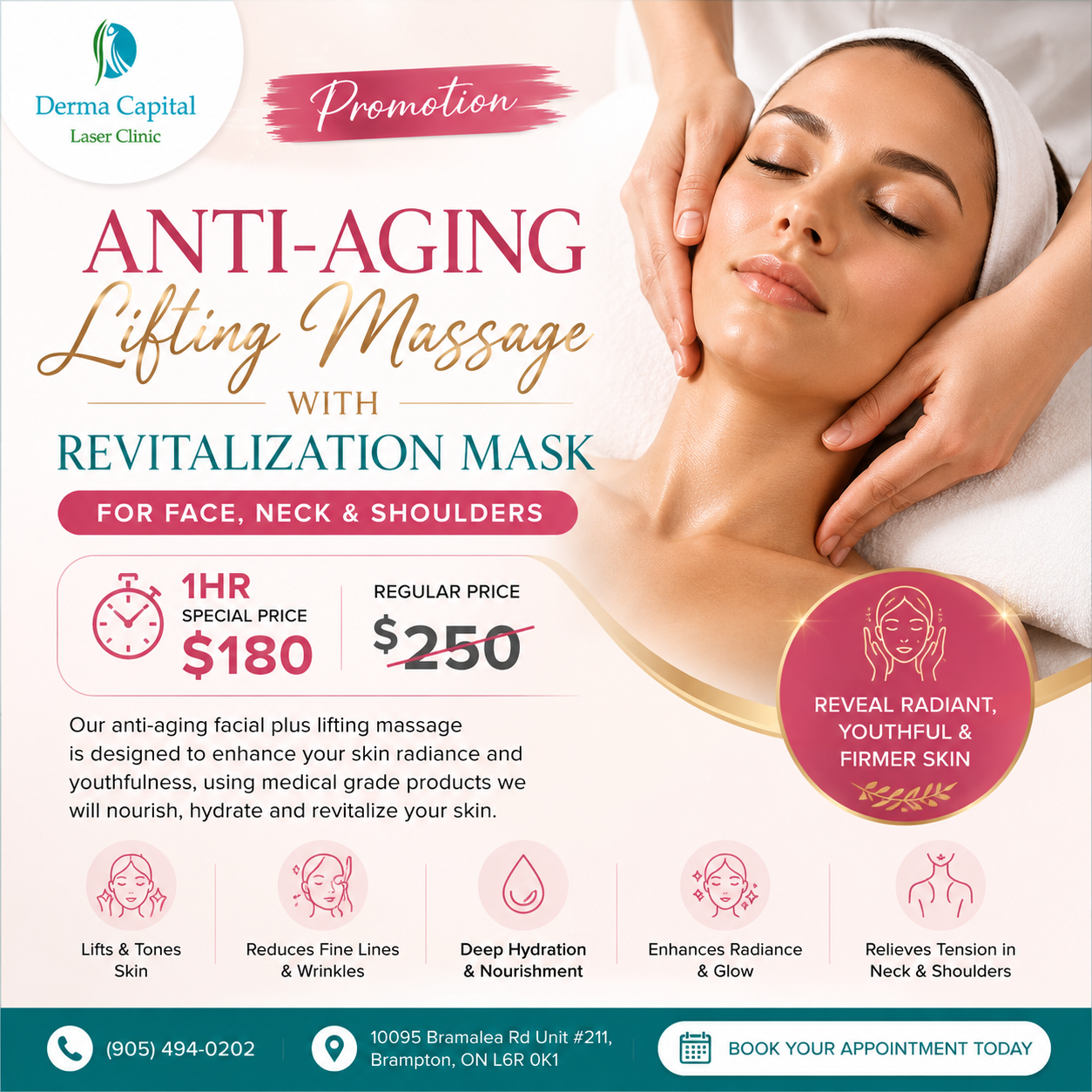 Salmon PDRN Microneedling and Microdermabrasion Promotion